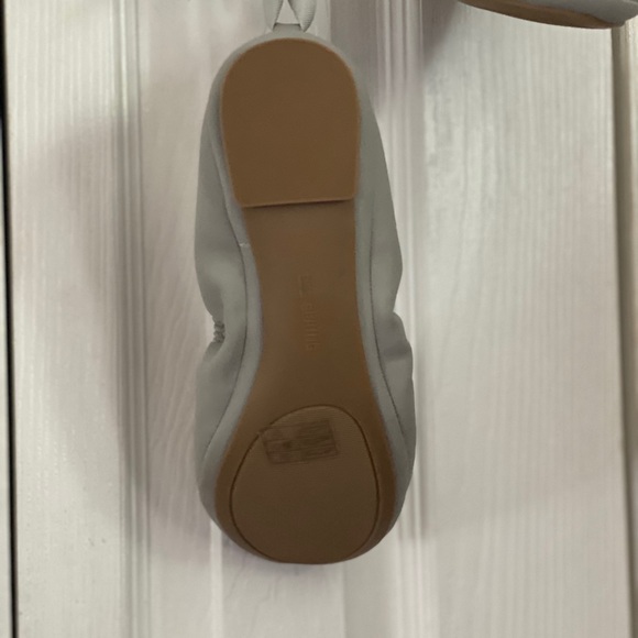 Conboy lace up flat ballet slipped flats in Grey - Picture 2 of 5